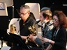 Proben mit dem englischen und franzosischen Orchester.